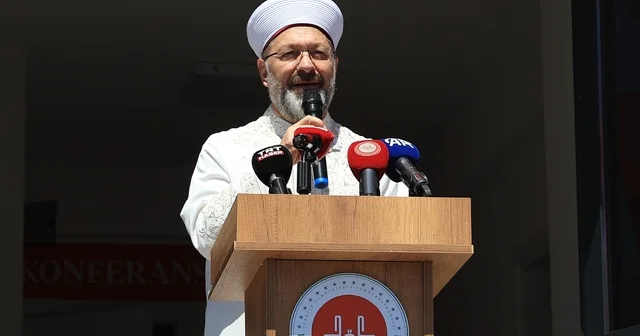 Diyanet İşleri Başkanı Erbaş, Edirne de Kur an kursu açılış programında konuştu: Edirne Haberleri