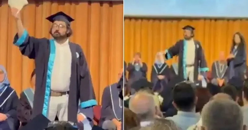 Mezuniyet töreninde diploma yırtan genç serbest bırakıldı Agos