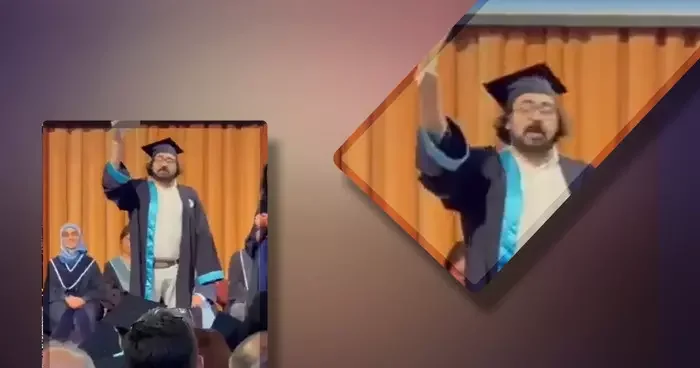 Boğaziçi Üniversitesi ndeki mezuniyet töreninde diplomasını yırtmıştı: Doruk Dörücü gözaltına alındı