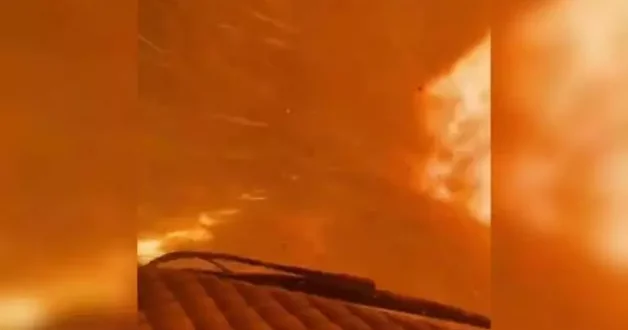 İzmir cehennemi yaşıyor! Alevlerin arasından böyle kurtuldu