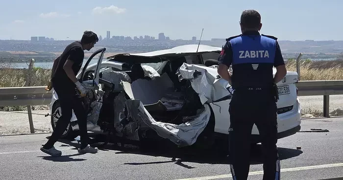 Çatalca da feci kaza: 1 astsubay hayatını kaybetti, iki uzman çavuş yaralandı