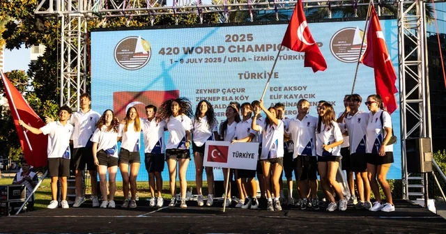 Yelkende 420 Dünya Şampiyonası İzmir de başladı İzmir Haberleri