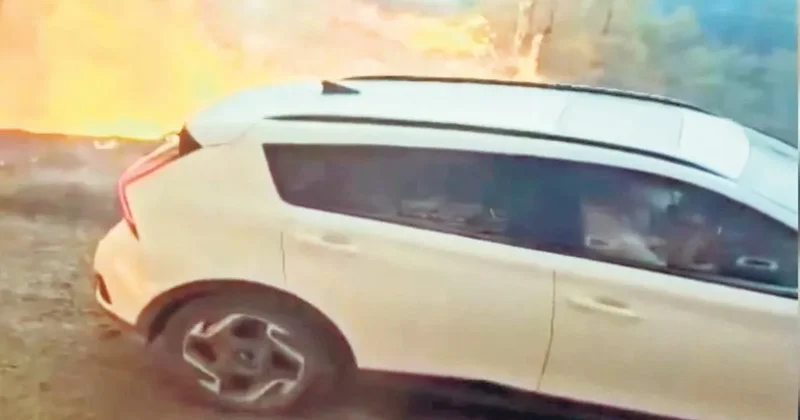 A Haber muhabiri dehşeti yaşadı
