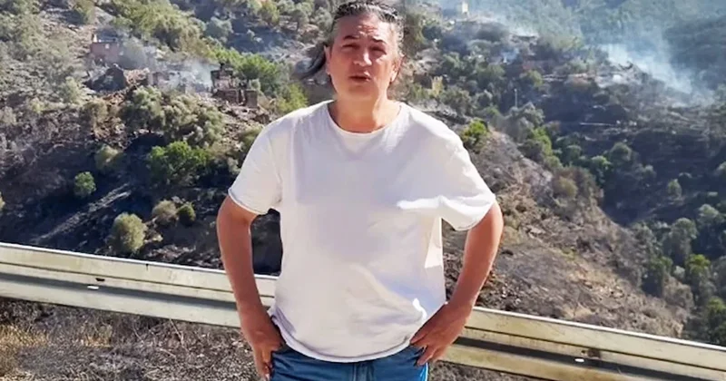 Çelik yangın bölgesinde... Arazi aracımla gerekirse su, hasta taşırım Sözcü Gazetesi