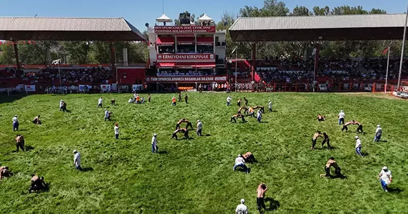 Kırkpınar Yağlı Güreşleri heyecanı Edirne de başladı Fanatik Spor Haberleri Video
