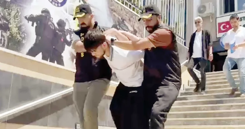 Katil valizin içinden çıktı... Arkadaşını öldürdü tutuklandı