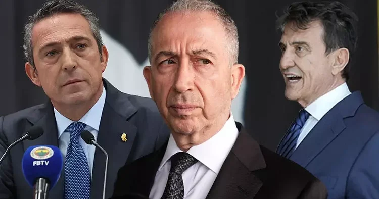 Süper Lig fikstür çekiminde Fenerbahçe Galatasaray gerginliği! ‘O adamla aynı karede olmam’