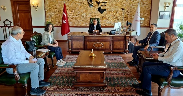 Beypazarı Kaymakamı Ünal Coşkun a ziyaret Ankara Haberleri
