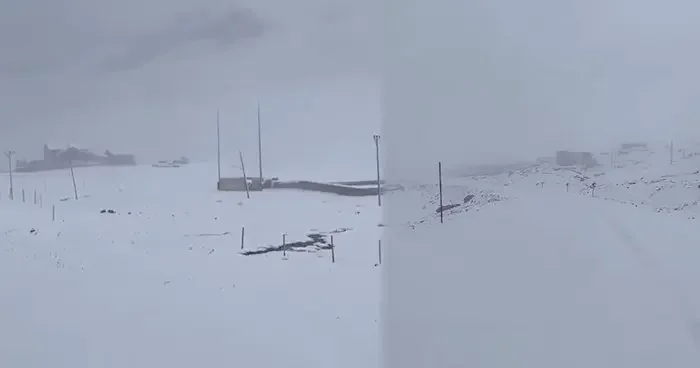 Bu mevsimde bu kar! Rize temmuz ayında bembeyaza büründü