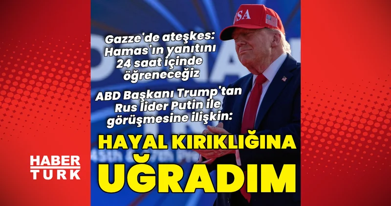 ABD Başkanı Trump tan Putin ile telefon görüşmesine ilişkin: Hayal kırıklığına uğradım Dış Haberler