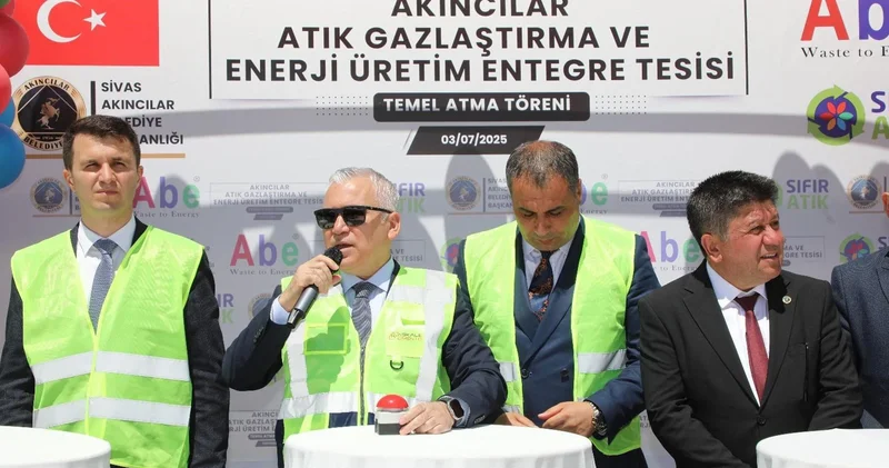 Türkiye de ilk olacak projenin temeli Sivas ta atıldı