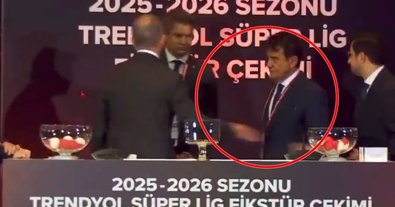 Fikstür çekiminde Galatasaray Fenerbahçe gerginliği