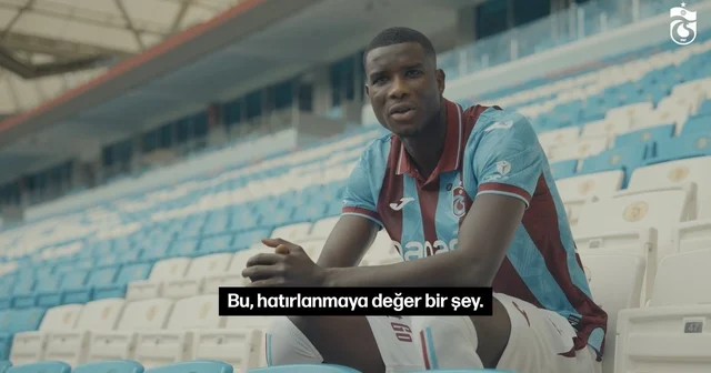 Nijeryalı golcü Onuachu, Trabzonspor a geri dönüşünü anlattı: Yarım kalan bir işimizi tamamlamak için döndüm Trabzon Haberleri