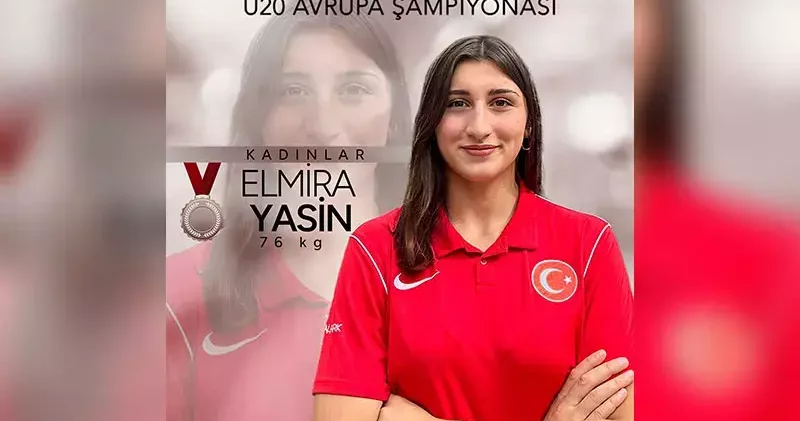 Elmira Yasin, U20 Avrupa Güreş Şampiyonası’nda üçüncü oldu