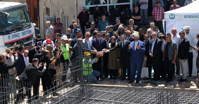 Kütahya nın Domaniç ilçesinde Sultan Alaaddin Camisi nin temeli atıldı Kütahya Haberleri