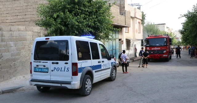 Kilis te evde çıkan yangın söndürüldü Kilis Haberleri