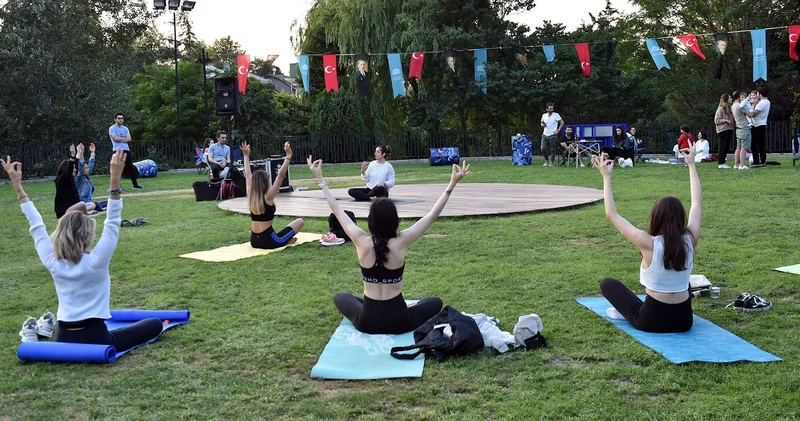Beşiktaş Belediyesi, ücretsiz zumba, pilates ve yoga etkinliklerini başlatıyor
