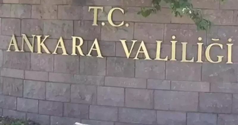 Ankara Valiliği nden test uçuşu duyurusu