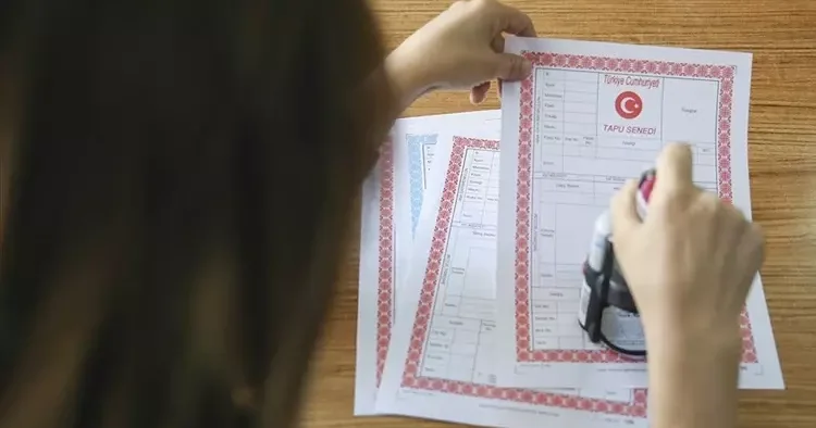 Tapu sahiplerine önemli uyarı! İşlem yapılamaz beyanı verin