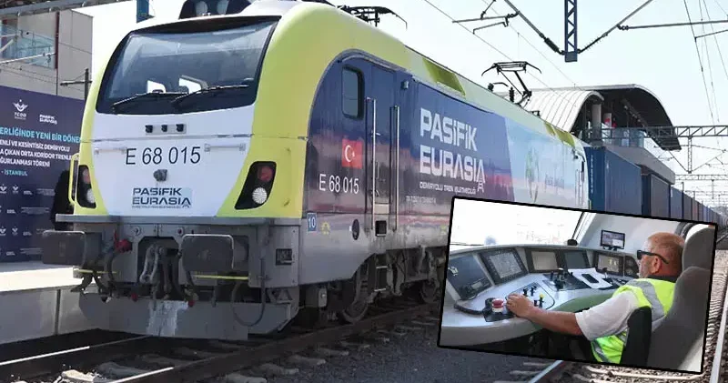 Türkiye Çin Avrupa Demiryolu Hattı nda yola çıkan iki yük treni İstanbul a ulaştı