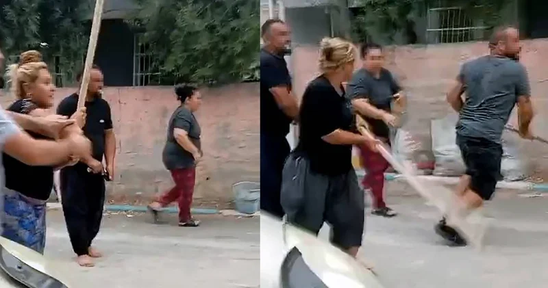 Oğlunun topunu almak istedi, tacizci damgası yedi: Taş ve sopayla saldırdılar!