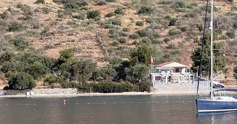 Muğla da sahile duvar örüldü, inceleme başlatıldı