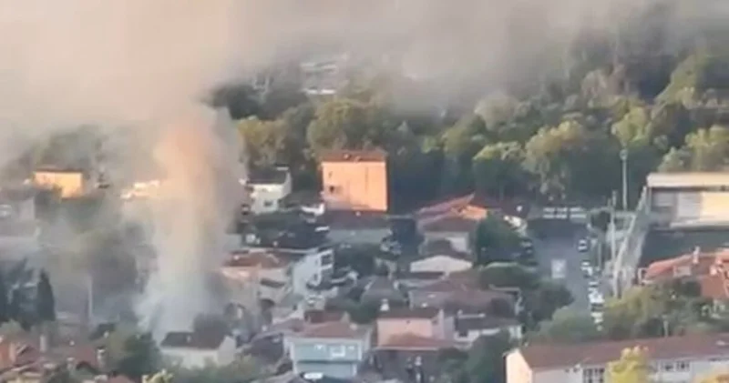 İstanbul da gecekondu yangını! Ağır yaralandılar! Son dakika haberleri