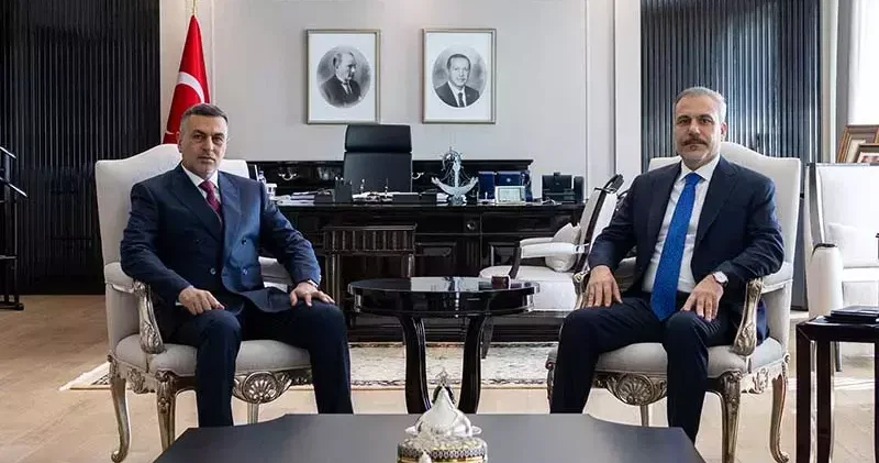 Bakan Fidan, Basra Valisi Eydani yi kabul etti