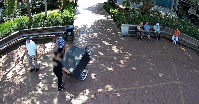 Boş konteyner yerine yere çöp atan işletmeye ceza Sözcü Gazetesi