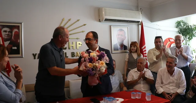 CHP ye yeniden katılan Muharrem İnce, partisinin Yalova İl Başkanlığını ziyaret etti Yalova Haberleri