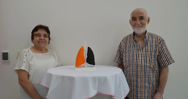 Bursa da sigara tiryakisi çift 42 yıllık bağımlılıklarına son verdi