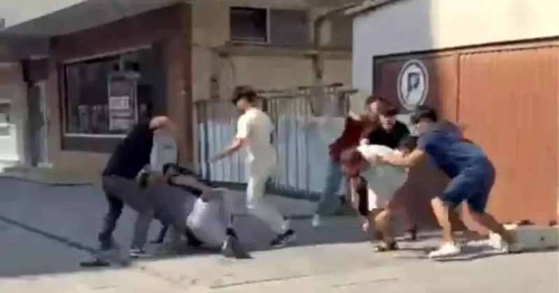 Kayseri de Yabancı Uyruklular Arasında Kavga