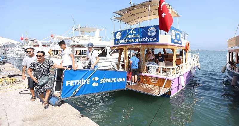 Fethiye Şövalye Adası yolcu motoru seferleri başladı