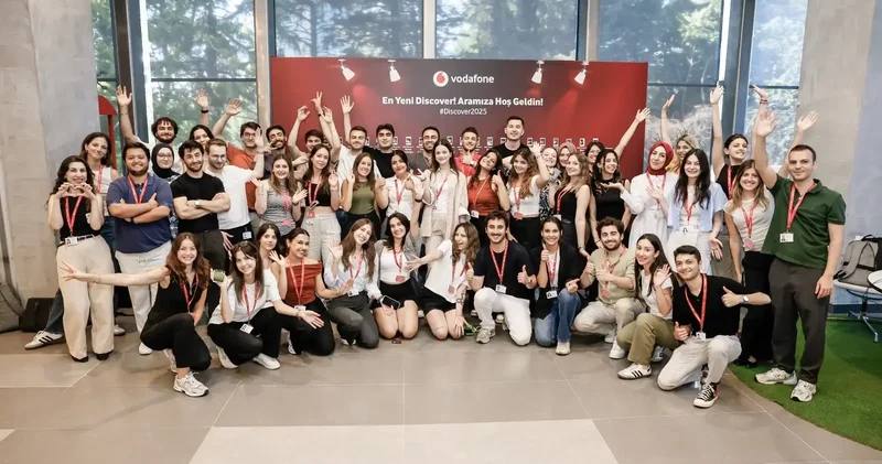 Vodafone, ‘Discover Genç Yetenek Programı nda işe alım süreci tamamlandı: 48 genç kabul edildi