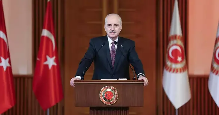 TBMM Başkanı Kurtulmuş, siyasi partilerin grup başkanvekillerini kabul etti