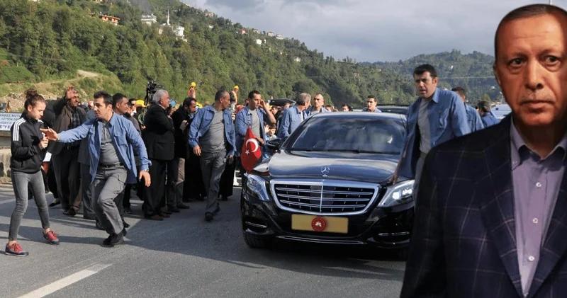 Erdoğan ın bir günlük koruma maliyeti 362 asgari ücret!