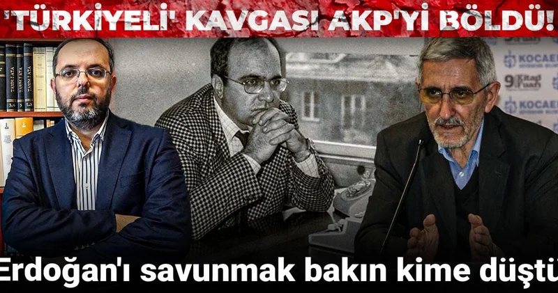 Türkiyeli kavgası AKP yi böldü! Erdoğan ı savunmak bakın kime düştü