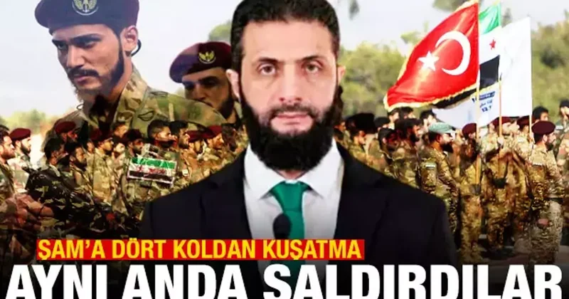 Şam a dört koldan kuşatma: Aynı anda saldırdılar