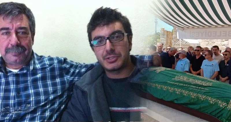 Sazlıkta ölü bulunmuştu! Eski belediye başkanının oğlu gözyaşlarıyla uğurlandı