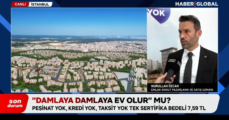 Damlaya damlaya ev olur mu?
