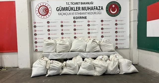 Kapıkule’de uyuşturucu operasyonu!