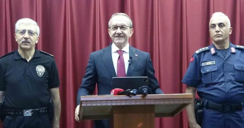Valisi Seddar Yavuz: Asayiş suçlarında önemli düşüş var