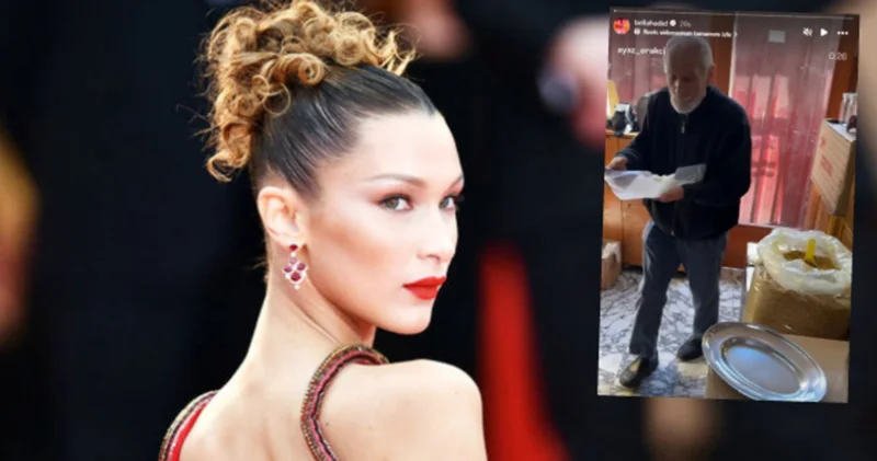 Bella Hadid, Kahramanmaraşlı balcıyı paylaştı Magazin haberleri