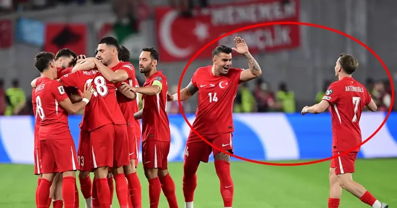 İddialara noktayı koydular! A Milli Takım ın gollerinde maça damga vuran görüntüler