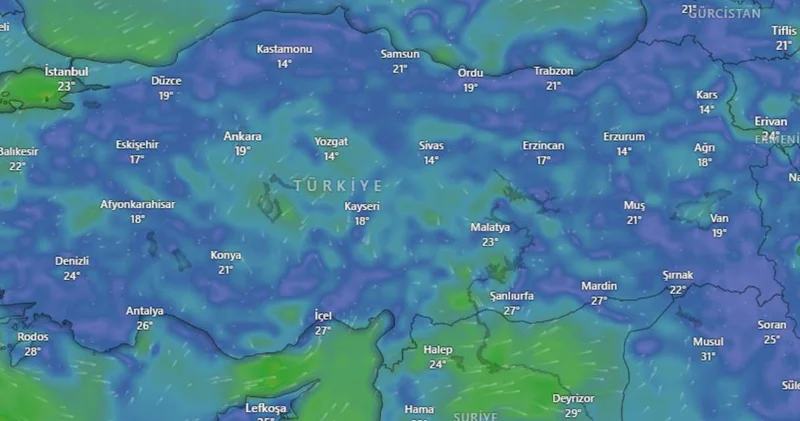 Meteorolojiden bölge bölge net uyarı! Gök gürültülü sağanak yağış geliyor