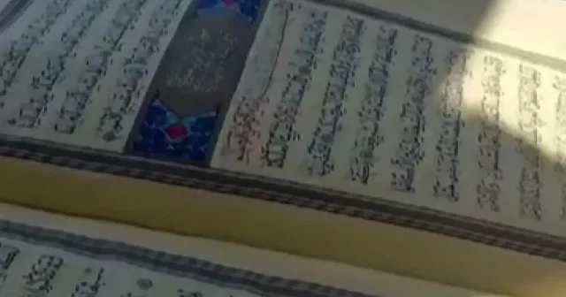 Bursa da küle dönen evde sadece Kur an ı Kerim yanmadı VİDEO İZLE