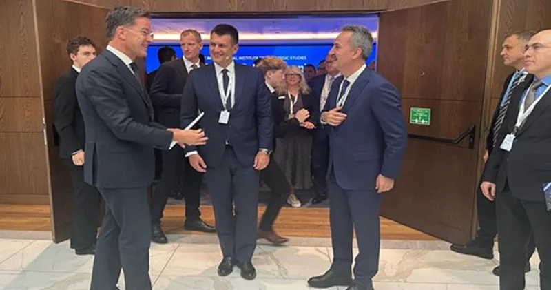 Savunma Sanayii Başkanı Görgün, NATO Genel Sekreteri Rutte ile görüştü