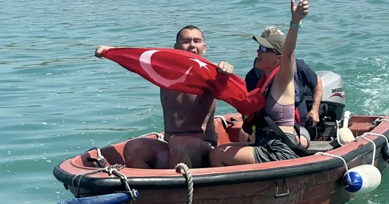 Tuna Tunca, Cebelitarık Boğazı nı geçen ilk otizmli Türk sporcu olarak yeniden tarih yazdı