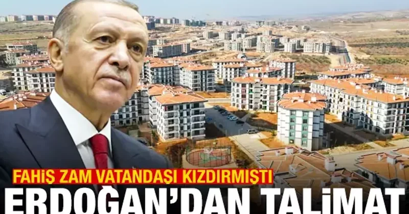 Fahiş zam vatandaşı kızdırmıştı! Erdoğan dan emlak vergisi talimatı