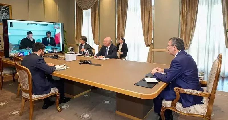 Cumhurbaşkanı Yardımcısı Yılmaz, Gönüllüler Koalisyonu Liderler Zirvesi ne katıldı